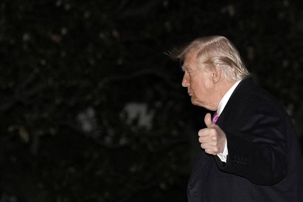 El presidente de Estados Unidos, Donald Trump