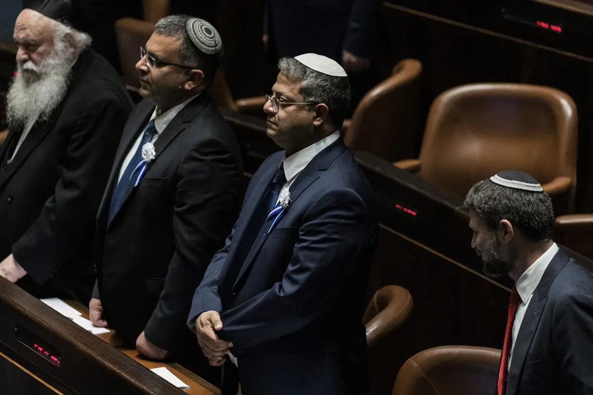 Itamar Ben Gvir en la Knesset