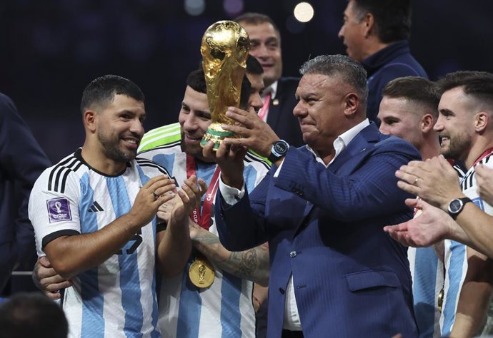 Archivo - Presidente de la  AFA,  Claudio Tapia