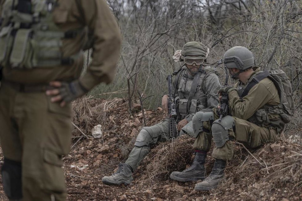 Archivo - Tropas israelíes en el sur de Líbano