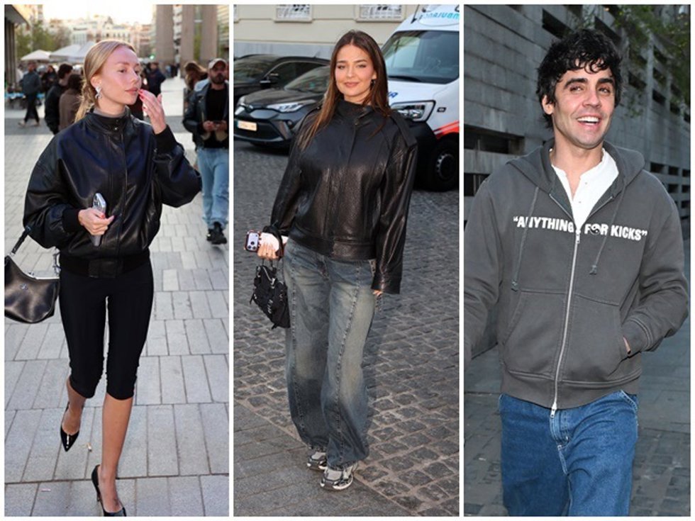 Ester Expósito, Laura Escanes y Javier Ambrossi, entre los asistentes al concierto de Rosalía en el Movistar Arena de Madrid este lunes 30 de marzo
