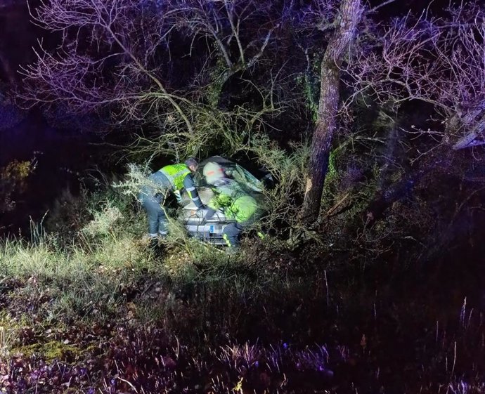 Imagen del accidente.