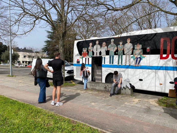 Imnagen dunha unidade móbil de ADOS.