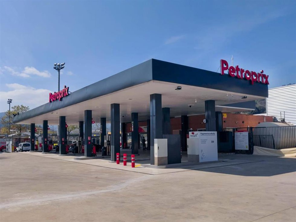 Estación de Petroprix en Olot