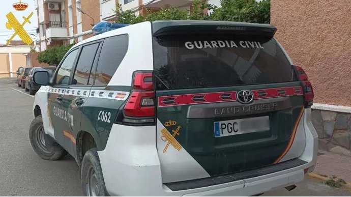 Vehículo de la Guardia Civil.