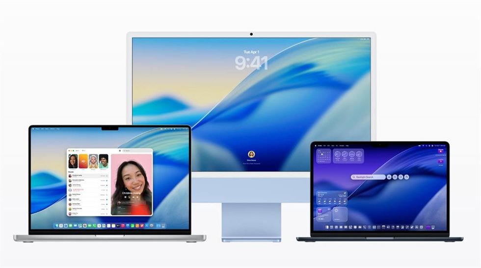 Archivo - Ordenadores Mac con el sistema operativo MacOS Tahoe 26