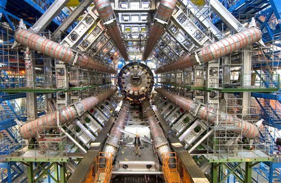 Calorímetro de ATLAS en el CERN.
