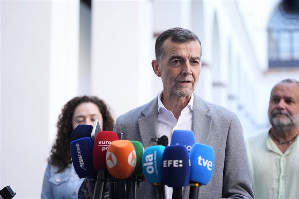 El candidato de Por Andalucia a la Junta, Antonio Maíllo