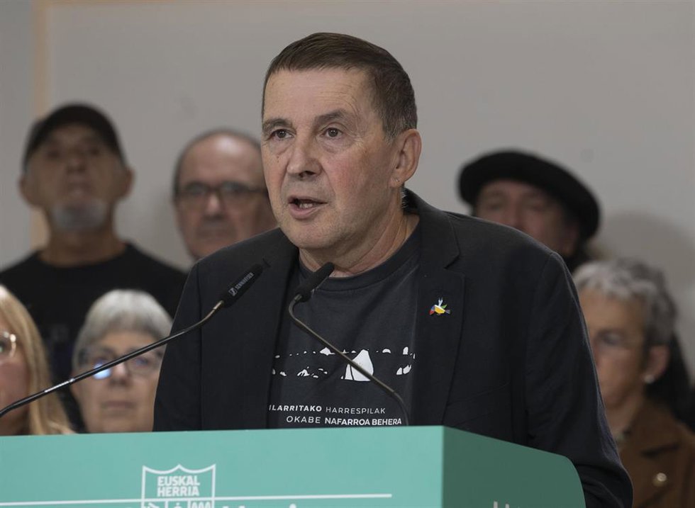 Archivo - El secretario general de EH Bildu, Arnaldo Otegi