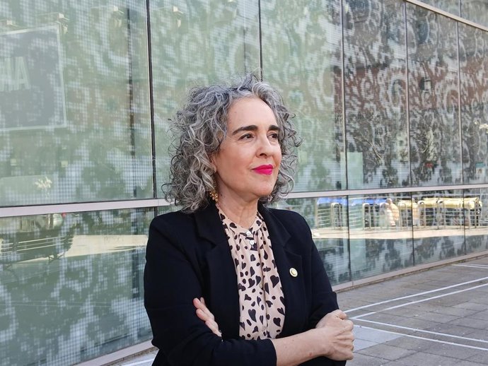 La vicelehendakari y consejera de Cultura y Política Lingüística, Ibone Bengoetxea, en Bilbao.