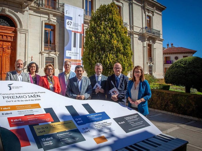 Presentación de la 67ª edición del Premio 'Jaén' de Piano