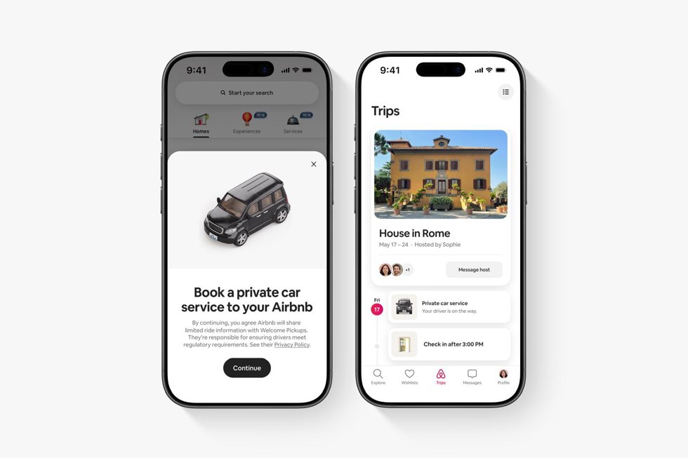 Airbnb lanza servicios de traslado privado en más de 125 países, incluido España.