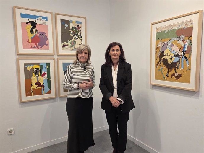 Una exposición reúne en el Meiac de Badajoz obras de Barjola