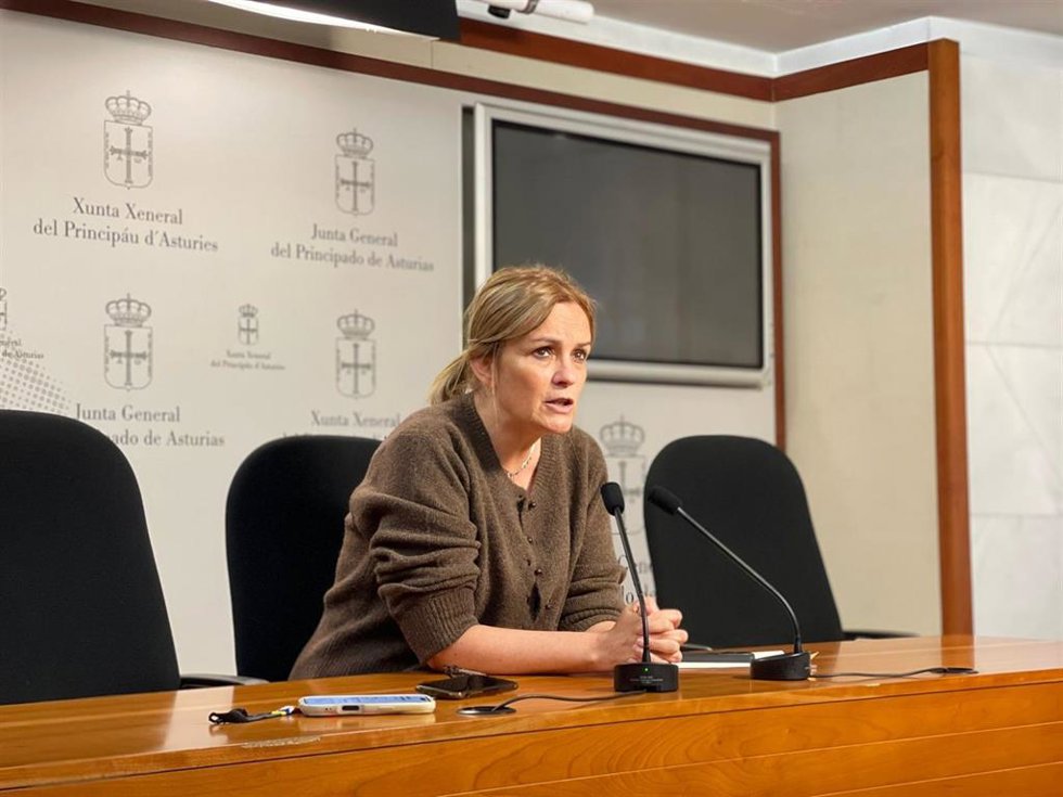 Archivo - La diputada del Grupo Mixto Covadonga Tomé.
