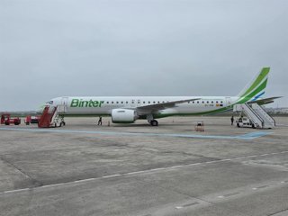 Avión 'Cantabria' de Binter.