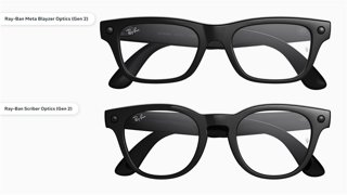Las gafas inteligentes Ray-Ban Meta Blayzer Optics (Gen 2) y Ray-Ban Meta Scriber Optics (Gen 2).