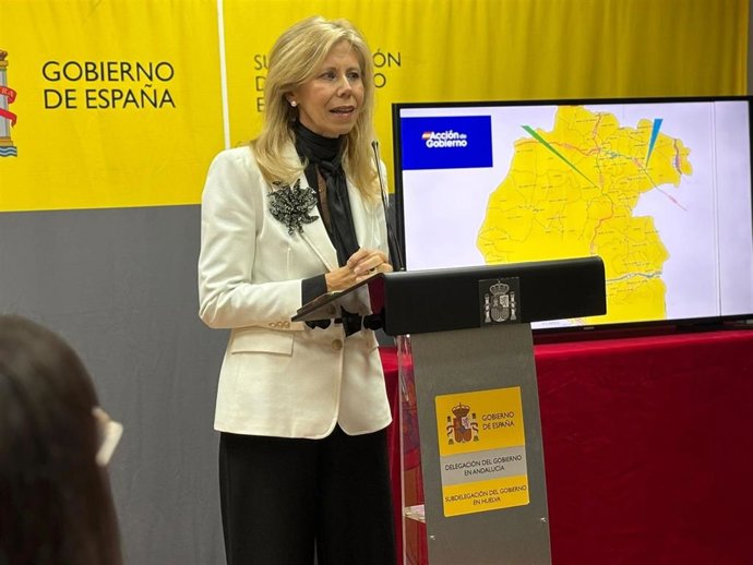 La subdelegada del Gobierno, María José Rico.