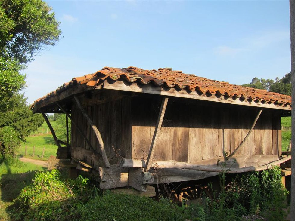 Archivo - Hórreo, Asturias,