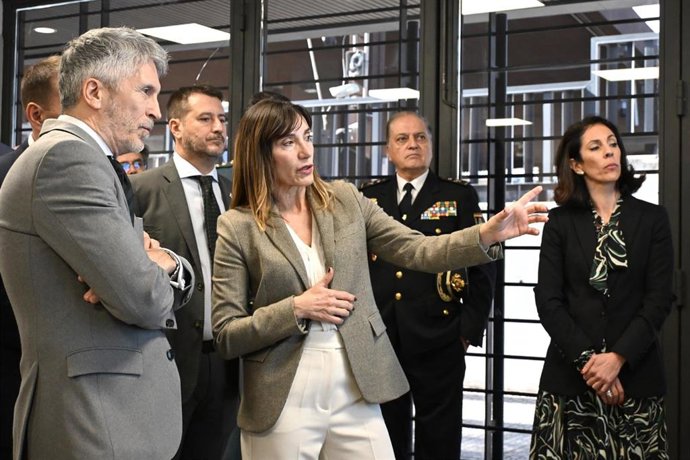 Imagen De La Última Visita Del Ministro De Interior Fernando Grande-Marlaska A Melilla
