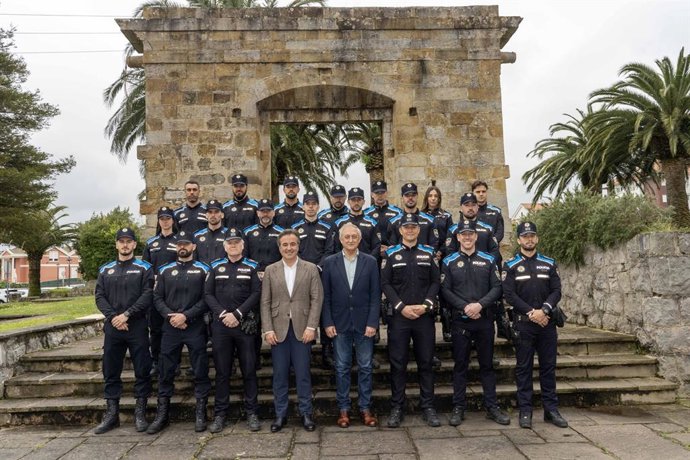 Nuevos policías locales de Camargo