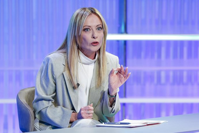 La primera ministra italiana, Giorgia Meloni