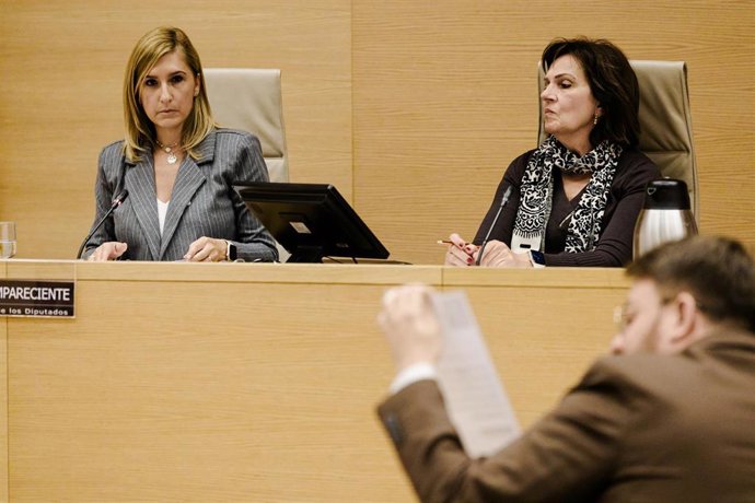 Archivo - La exconsellera de Justicia i Interior de la Generalitat Valenciana Salomé Prada en una imagen de archivo en el Congreso de los Diputados. 
