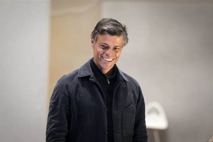 Archivo - El líder opositor venezolano Leopoldo López durante el debate ‘Venezuela: ¿Y ahora qué?’, en la Universidad Camilo José Cela, a 12 de febrero de 2026, en Madrid (España). El encuentro ha sido organizado por Madrid Foro Empresarial.