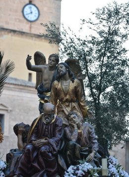Hermandad de la Oración del Huerto de Hellín.