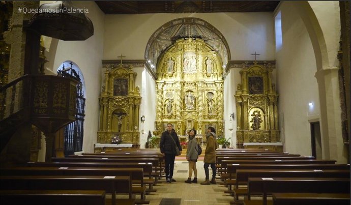 Uno de los cinco templos del Museo Territorial de Campos del Renacimiento de Palencia.