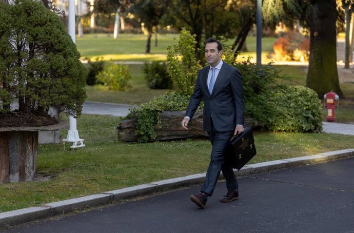 El vicepresidente primero y ministro de Economía, Comercio y Empresa, Carlos Cuerpo.