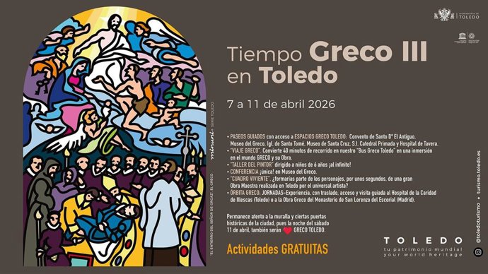 Cartel de 'Tiempo Greco'.