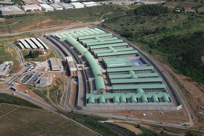 Vista aérea del Centre Penitenciari Brians 2, en Sant Esteve Sesrovires (Barcelona)