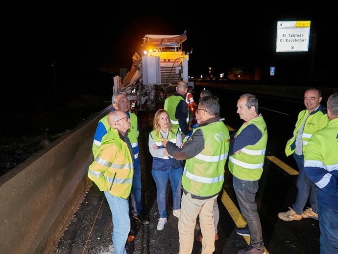 Aprobado definitivamente el proyecto de rehabilitación del firme de la TF-1, con 16 millones de inversión