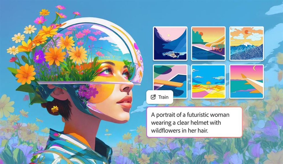 Nuevas funciones en Adobe Firefly.