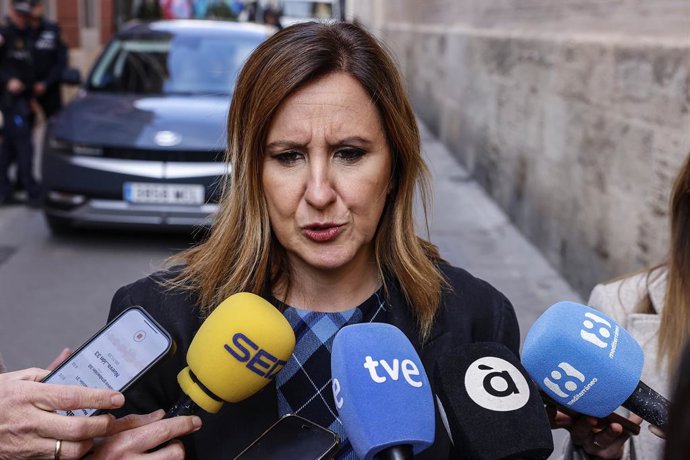 Archivo - Arxiu- L'alcaldessa de València, María José Catalá, en una imatge d'arxiu