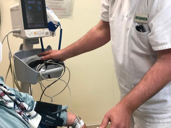 Imagen de archivo de un enfermero