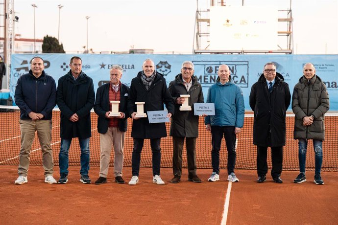 Alex Corretja y Manolo Orantes, homenajeados en el Open Menorca