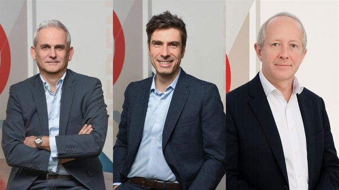 Vincent Gaillard, Thomas Innocenzi y Henri-François Prat