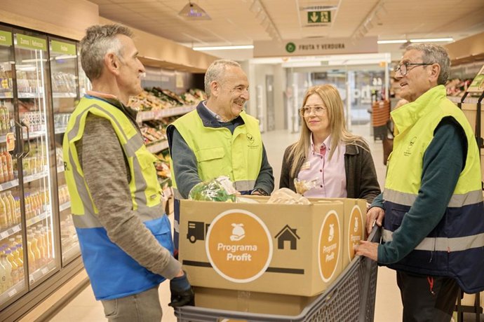 Consum dona més de 9.300 tones d'aliments en 2025 a través del seu programa Profit, un 15% més que l'any anterior