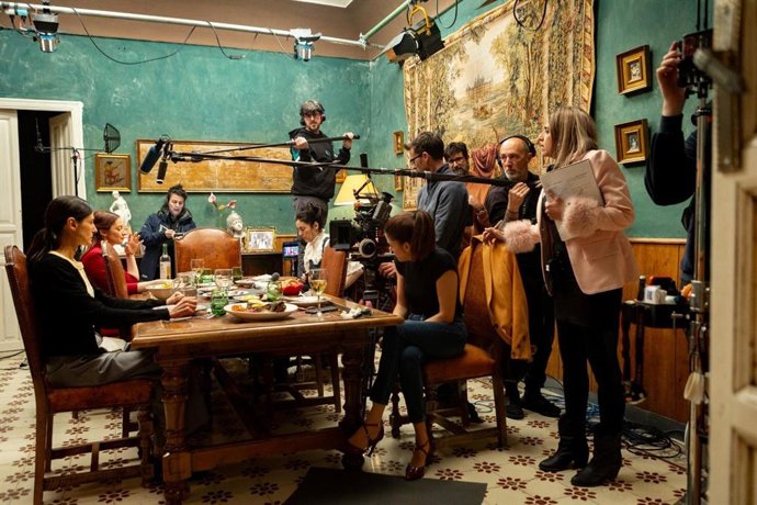 Rodaje de la 'La Gran Calumnia'.