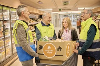 Consum dona más de 9.300 toneladas de alimentos en 2025 a través de su programa Profit, un 15% más que el año anterior