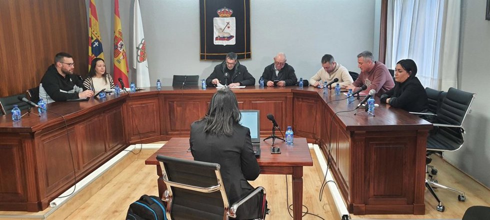 Pleno extraordinario del Ayuntamiento de Andorra.
