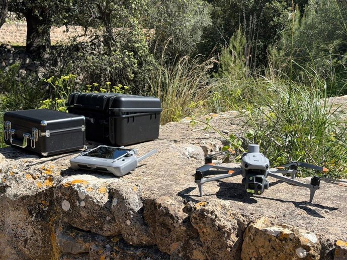 Drón de vigilancia.