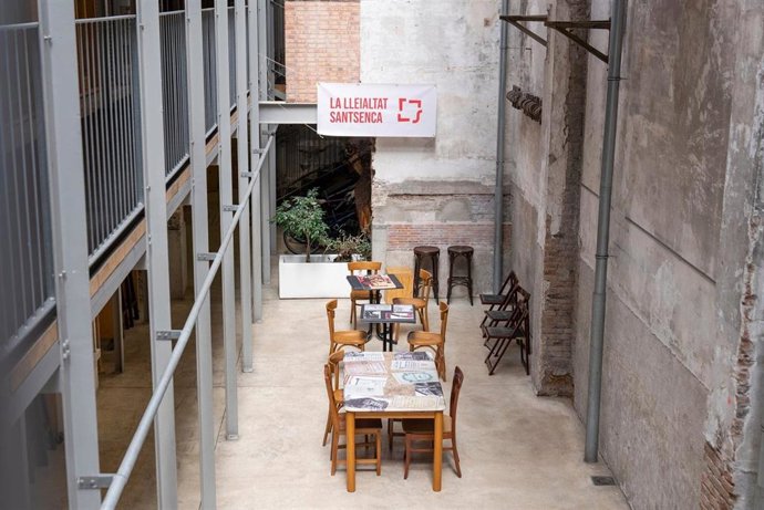 Imagen del espacio comunitario de la Lleialtat Santsenca