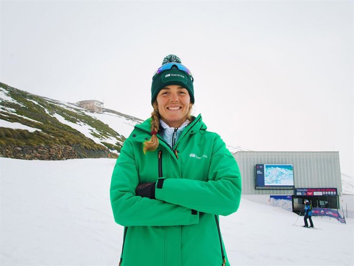 La esquiadora española Ana Alonso.