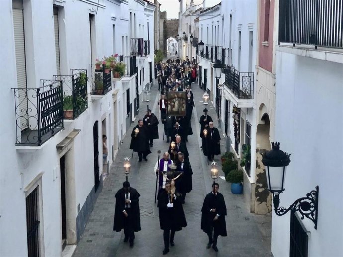 Imagen de la Procesión de las Banderitas de Olivenza