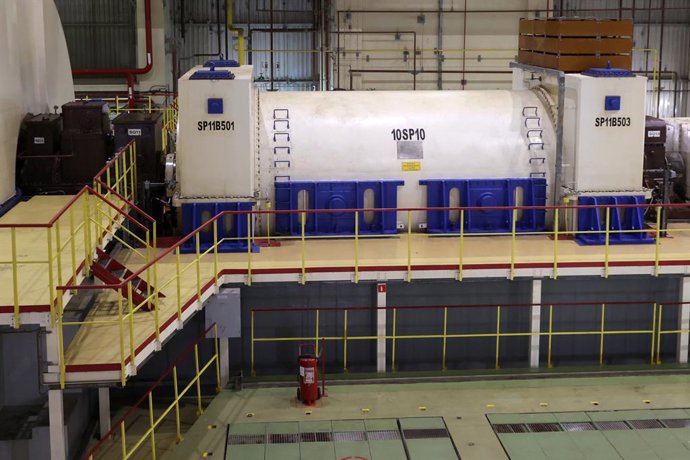 Archivo - Arquivo - 14 de fevereiro de 2025, Bushehr, Irã: Vista da Usina Nuclear de Bushehr, na costa do Golfo, em Bushehr, no sudoeste do Irã. A Usina Nuclear de Bushehr, como a primeira e única instalação nuclear operacional do Irã, desempenha um papel