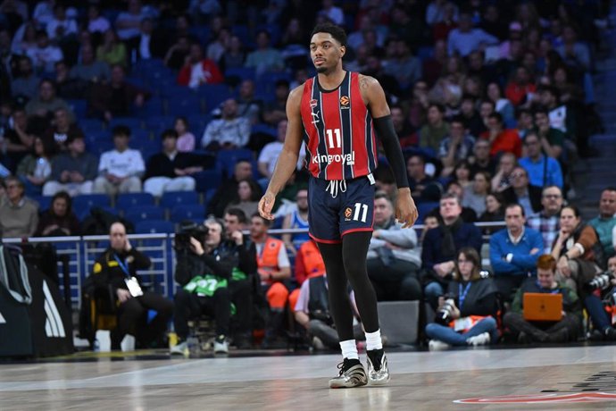Archivo - Trent Forrest, en un partido con el Kosner Baskonia.