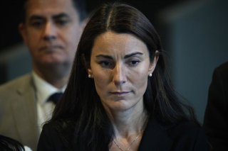 Santiago, 27 de marzo 2026.  La Ministra de Seguridad Trinidad Steinert se refiere al ataque con arma blanca perpetrado por un alumno de un liceo en Calama en la cual fallecio una inspectora  Diego Martin/Aton Chile