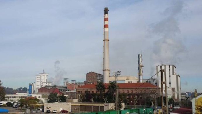 La fábrica de Solvay en Barreda (Cantabria).
